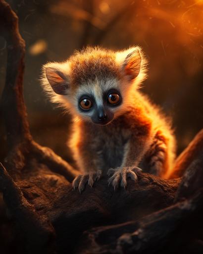 ᲼ ᲼ ᲼ ᲼ ᲼ FallonrayArt ᲼ ᲼ ᲼ ᲼ ᲼ ::0 ᲼ ᲼ cute baby lemur ifrit --ar 8:10