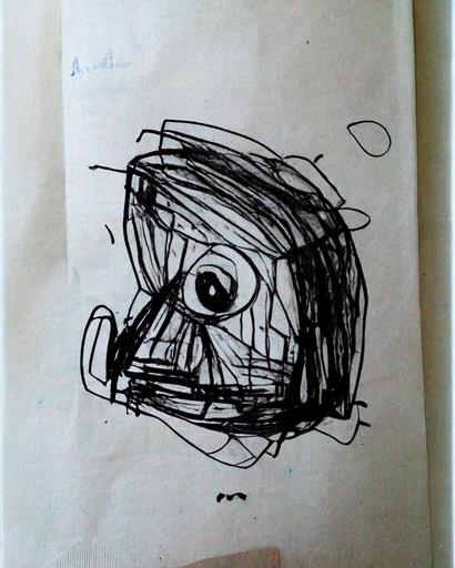 adhd, nonsense drawings :: drawn by a 5 year old::2 --s 1500 --ar 3:4 --q 2 --uplight