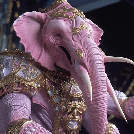 🐘 Campy Elephant Monster Villain of The Week. still from The Mighty Morphin Power Rangers.