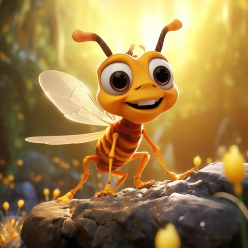 Honey Ant, animated, disney style
