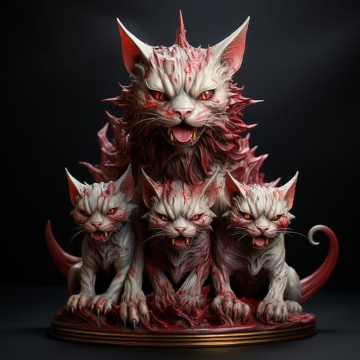 cerberus demon kitten