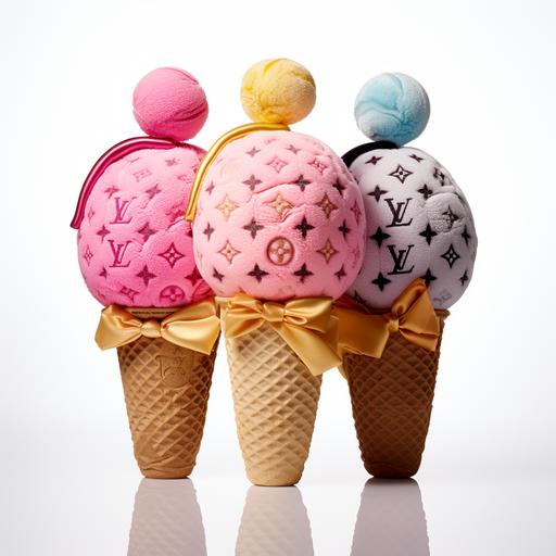 louis vuitton ice cream plush toy styles