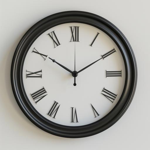 a clock with no numbers