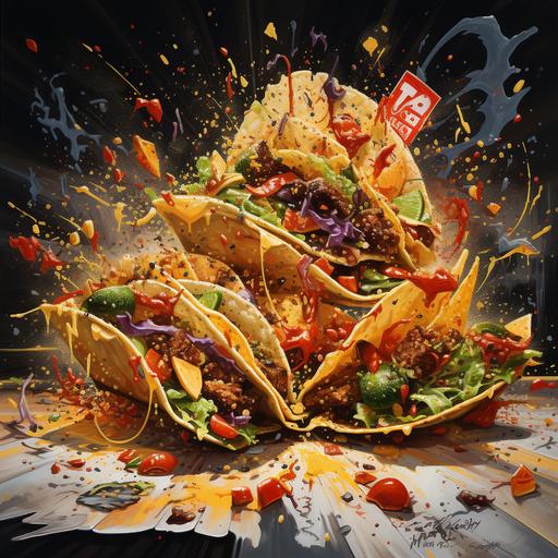 tacos, cartoon chaos 2 --s 250