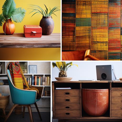 1. Select vibrant colors: deep reds, royal blues, bright yellows, and earthy greens, suitable for an office environment. 2. Include local crafts: woven baskets, pottery, and Bermuda cedar, ensuring they are office-appropriate decor. 3. Use reclaimed wood for office furniture and decor; find suitable suppliers with professional finishes. 4. Source tropical textiles suitable for office upholstery, curtains, and throw pillows. 5. Consider Bermudian limestone for office flooring or accent walls, ensuring durability and style. 6. Include local Bermudian artwork reflecting heritage, but choose pieces that align with an office setting. 7. Add office-appropriate rattan and wicker furniture pieces; find them in stores. 8. Use handwoven fabrics for office cushions and upholstery, considering comfort and maintenance. 9. Explore ceramic tiles with Bermudian patterns for office spaces from suitable suppliers. 10. Incorporate Bermuda cedar in office decor; connect with local artisans for professional-grade pieces.