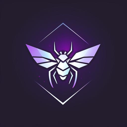 i want a logo name is buzzx with white and lavender color