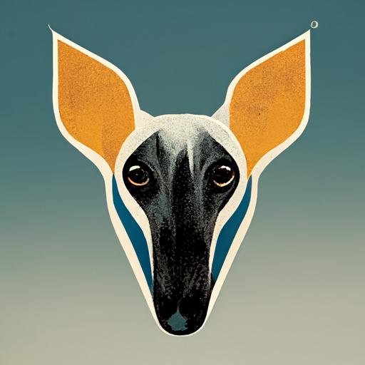 greyhound dog logo