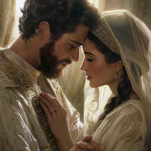 Joseph Marrying Mary, Realistic, Cinematic