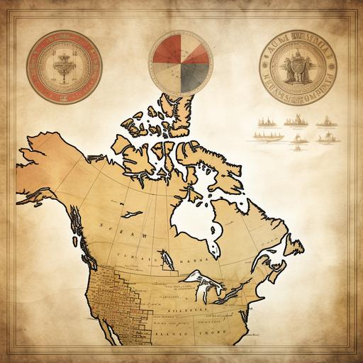 us and canada map