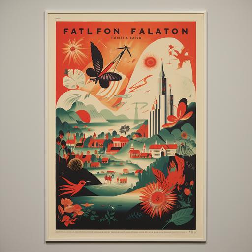 1940 art exhibition poster