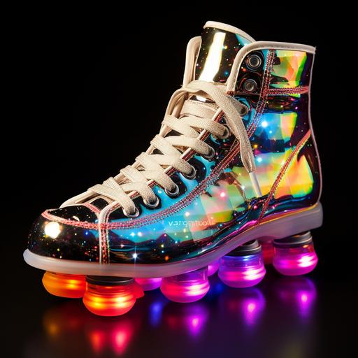 Disco Roller Skates: Groovy Laces: Design sneaker laces that rhythmically light up, syncing with classic disco beats. Mirrorball Sole: Imagine a sneaker sole reflecting light like a disco mirror ball. Punk Rock High-Tops: Rebel Patches: Create patches inspired by iconic punk bands or slogans to adorn the sneaker. Safety Pin Designs: Use safety pins not just for aesthetics but functional elements like lace holders. Retro Arcade Machine: Joystick Tongue: The shoe's tongue shaped like an arcade joystick. Coin Slot Detail: A small, decorative coin slot design on the side, as homage to the coin-operated arcade machines. Graffiti Art Sneaker: Cityscape Sole: The sole of the sneaker imprinted with a city skyline where graffiti art thrived. Spray Paint Finish: A sneaker with a unique finish that resembles the misty overspray of graffiti work. MTV Music Video: VHS Streaks: Design elements that mimic the imperfections of paused or fast-forwarded VHS tapes. Retro TV Frame: A packaging concept where the sneaker box resembles an old CRT television set. Millennial Y2K Bug: Binary Patterns: Sneaker design incorporating 0s and 1s in stylish patterns. Bug Embroidery: Small, stylized Y2K bugs embroidered onto the sneaker fabric. Pop Princess Platform: Mic Stand Laces: Laces resembling the spiral design of classic microphone stands. Album Art Insole: The insole of the sneaker showcasing iconic pop album artworks from the 2000s. Skateboard Culture: Griptape Texture: Incorporating a griptape-like texture on parts of the sneaker for an authentic skate feel. Deck Art: Sneaker designs inspired by classic skateboard deck artwork. Digital Evolution: Dial-Up Tones: A promotional video for the sneakers using the iconic (and nostalgic) sounds of a dial-up modem. Pixel to HD: A design gradient [...]