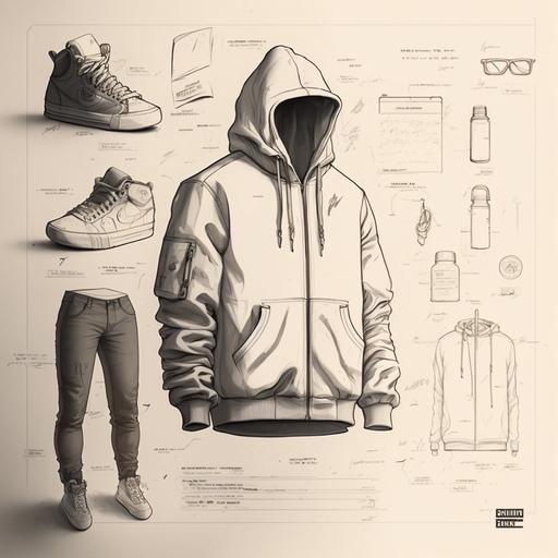 2D composition, streetwear clothes brand, advertising script, logo is 