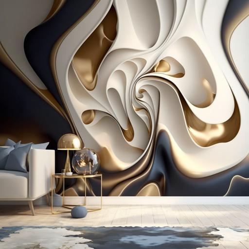 3d wallpaper, wall paint art , relastic , modern, high resolution