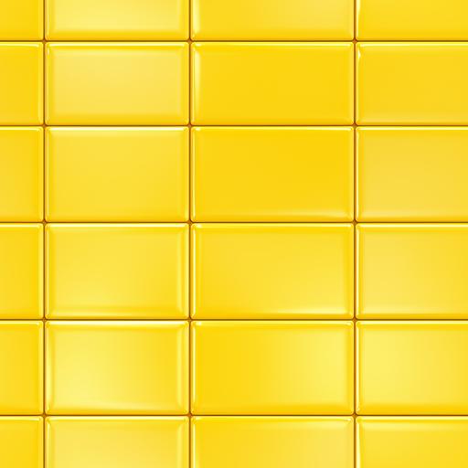 yellow tiles, realistic. --tile