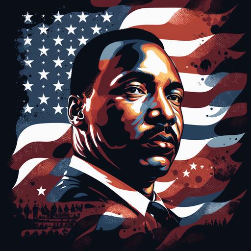 martin luther king jr drawing