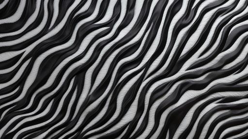 Zebra fur matte texture on a flat surface --aspect 16:9