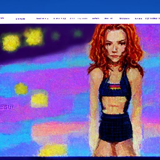 90s internet webpage website design, geocities spice girls fansite, blog, comic sans font 