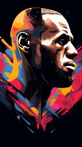 A dramatic 'Pause' button graphic overlaying a montage of Jordan and LeBron's electrifying highlights, with the text 'Subscribe for more of these debates!' appearing in eye-catching font --ar 9:16