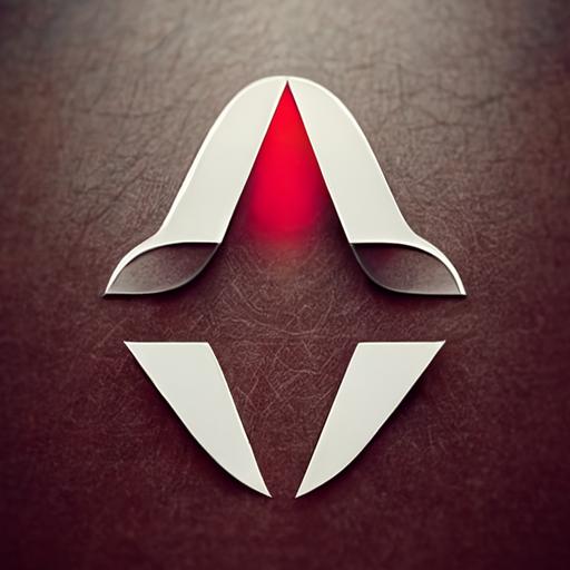 A light grey A and a dark red S Logo of a company named ASTRIUM, vector art