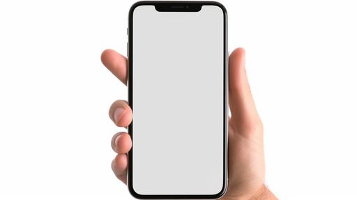 A professional isolated Blank white smartphone screen held in hand, stretched and laid flat on a minimalist random mockup background with ample space. Capture the image with a high - quality camera model, using a top - down composition and a straight - on perspective. Use soft, diffused lighting to highlight the details of the smartphone without creating harsh shadows. Set the depth of field to be ample with ample space on background. Use a fast shutter speed to freeze any movement and ensure a sharp image. Capture the photo in high resolution with a focus on sharpness and clarity. Pen, pencil, logo, banner, letters, people, person, woman, man, CANON EOS 5D Mark IV   Canon EF 100mm F2.8 lens, Pen, pencil, logo, banner, letters, people, person, woman, man, --no pen, pencil, logo, banner, letters, people, person, woman, man --ar 16:9 --v 5.1 --ar 3:2 --c 1