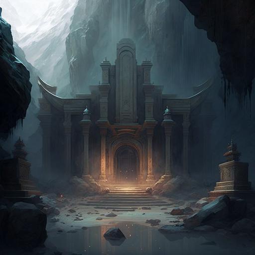 An ancient subterranean mosque in Moria (Khazad-Dum) in the Dwarven city inMiddle-earth, comprising a vast labyrinthine network of tunnels, chambers, mines and grand halls under the Misty Mountains, with doors on both the western and the eastern sides of the mountain range.