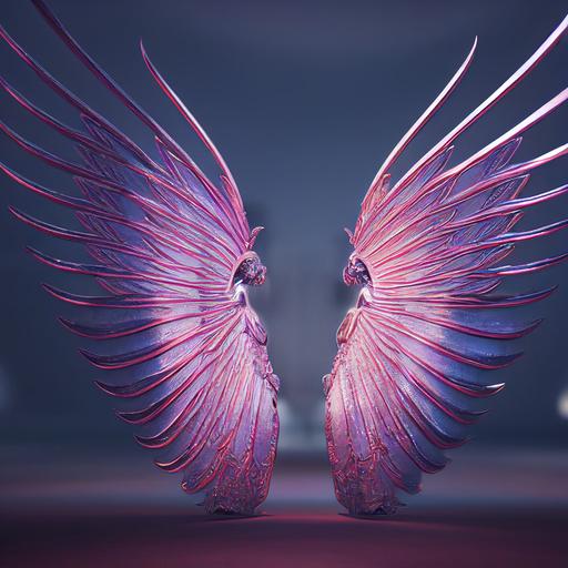 Anthropomorphic majestic peace angel metallic wings trying to maintain peace , angel wings, peace, peace pigions, finely detailed, cinematic lighting, intricate face detail, hero shot detailed,intricate filigree metal design, 4k, 8k, unreal engine, octane render  --testp --upbeta --upbeta --upbeta --upbeta --upbeta