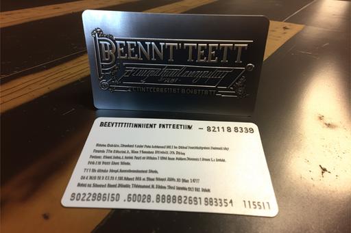 Bennett Welding & Fabrication Business Card --v 4 --q 2 --ar 3:2