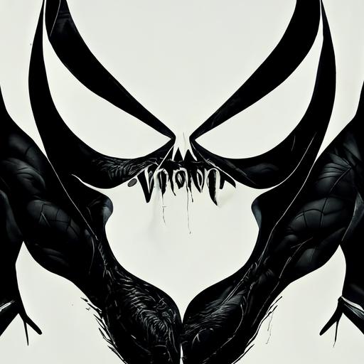 venom,spider,fonts