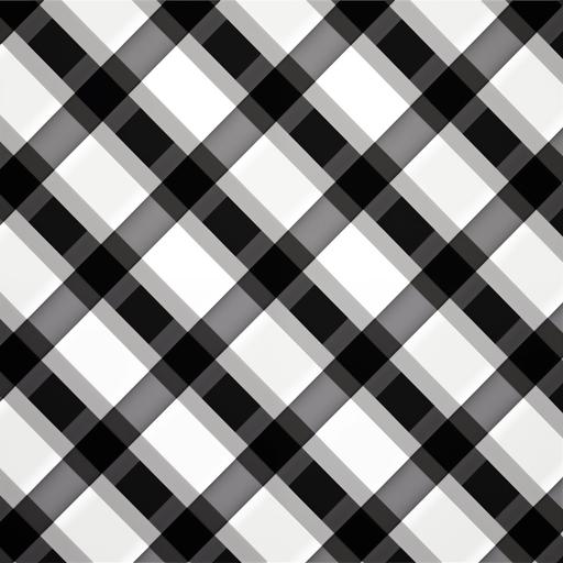 Black and White Plaid Pattern