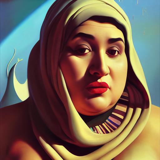 Fat old Arab Bussinesswoman :: Octopus Person Hybrid :: Portrait of fat Saudi Grandmother, octane render, 3d art, reflective, god rays :: painting by Wassily Kandinsky:: painting by frank frazetta :: dawn lighting, cinematic scene, intricate detailed, ultra realism, octane render, 8k  --test --creative  --chaos 10  --v 3 --upbeta