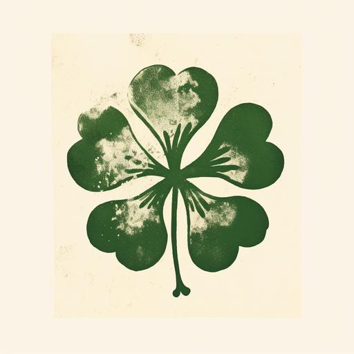 Callahan Designs & Signs, Logo, irish clover, 5 color, salvador dali style, 14:9 upres x5