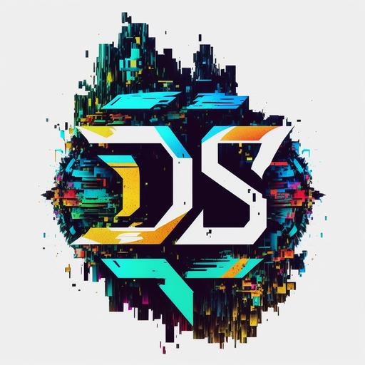 DS Logo glitched