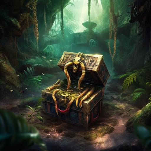 Deep in the heart of the South American jungle lies an ancient legend about a cursed treasure that has been hidden away for centuries. The treasure is said to be guarded by a powerful golden scorpion, which will bring doom to anyone who dares to seek it out. But for one intrepid adventurer, the legend was too enticing to resist.
