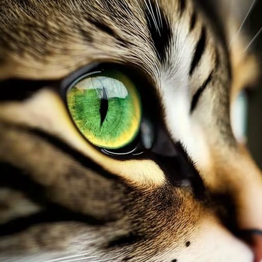 [Descrição: A miniatura apresenta um close-up de um gato fofo com olhos verdes brilhantes olhando diretamente para a câmera. O gato é cercado por diferentes ilustrações das curiosidades mencionadas no vídeo, como uma orelha, um focinho, uma língua, um rabo e uma pata brincando com um brinquedo. O título do vídeo, 