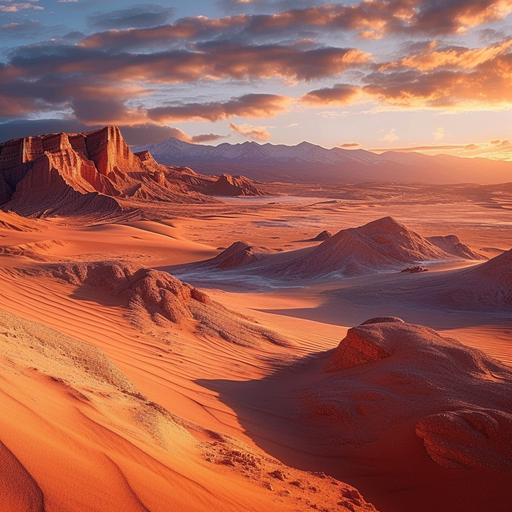 Desert. Fantasy concept Art. 8k Resolution. Photo Realistic. Extremely Detailed. --v 6.0