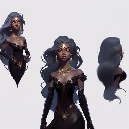 Disney princess character design ideas,dark elf,2d animation