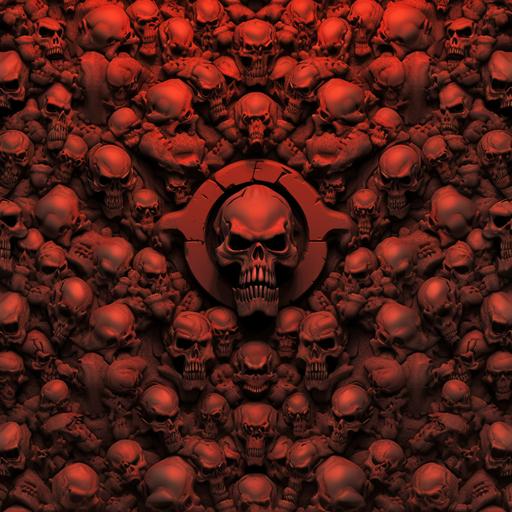 Doom Logo, Logo size 500x500 / 1000x1000, Doom background, Death, Dominion --v 5