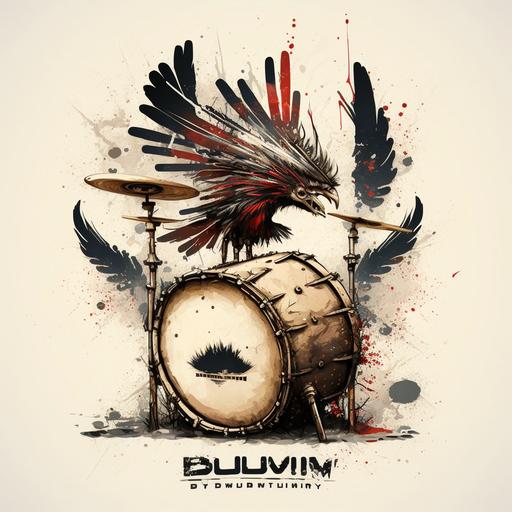 Drum, evolution, logo