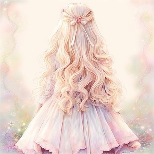 En el encantador mundo de las muñecas, surge una belleza única que cautiva a todos con su encanto especial. Con rizos definidos que danzan como suaves ondas, su cabello de linaza crea un halo de elegancia y distinción. Esta muñeca, con su fondo de tonalidades naranjas y blancas, parece emerger de un cuento de hadas, donde la calidez del naranja resalta su dulzura y el blanco aporta un toque de pureza. Su presencia ilumina cualquier espacio, convirtiéndola en la joya de cualquier colección. Cada detalle de esta muñeca bonita es una oda a la gracia y la delicadeza, fusionando la simplicidad con la sofisticación en un perfecto equilibrio. --niji 5 --style cute