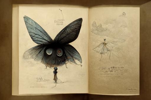 black feathered butterfly fairy, art by Shaun Tan, art by Roger Olmos, golden rule proportions, minimalist, pop surrealism, dynamic composition, in style of adventure time, intricate detail, concept art, illustration, dramatic light, epic, masterpiece, graphite pencil, --ar 20:14