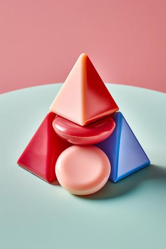 Triangular circle candy --ar 2:3