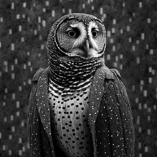 Georg Wilhelm Hegel owl of Minerva Gucci dandy high fashion granular black and white a sea of words ideas and concepts in background pattern