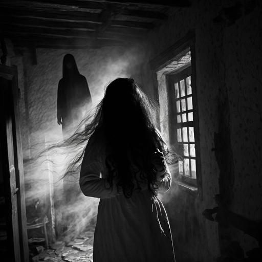 Ghosts similar to birds, bats or worms, less often - women with long hair in black clothes. If you let them into the house, the residents will suffer from insomnia or terror. Children are especially bullied. When the baby does not sleep at night, cries, it is said that he is possessed by nightshades. They also destroy bird nests, drink eggs and suffocate chicks, horror style