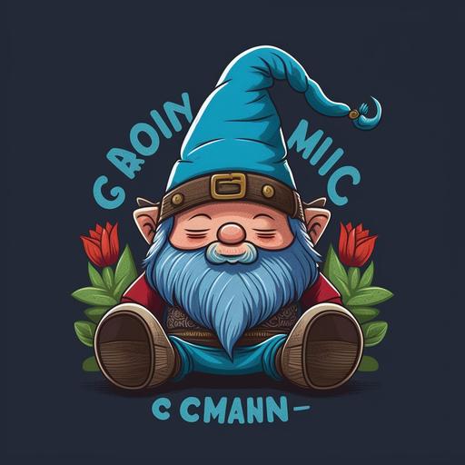 Gnome with a chill vibe: This design features a gnome with a laid-back, chill vibe. You can add text like 