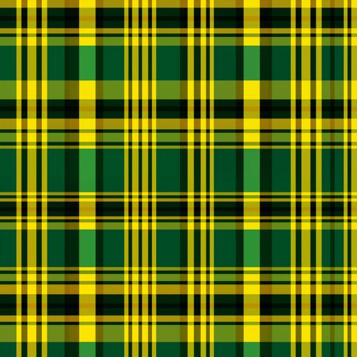 Green and Yellow Plaid Pattern