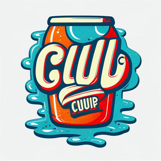 Gulp soda creative logo