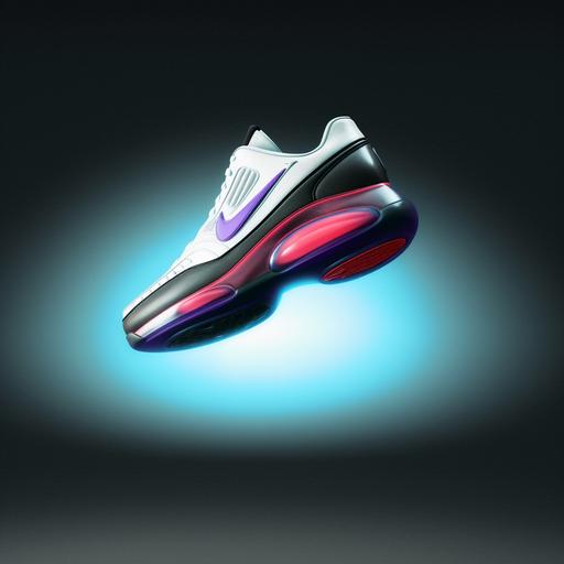 campaign material research shoe plastic rubber nylon poly ultra high realism concept octane redshift ray tracing minimal clean white red blue