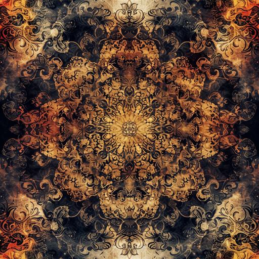Highly detailed abstract texture or grunge background. For art texture, grunge design, and vintage paper or border frame, modern damask pattern for carpet, rug, scarf, clipboard , shawl pattern --tile --v 6.0