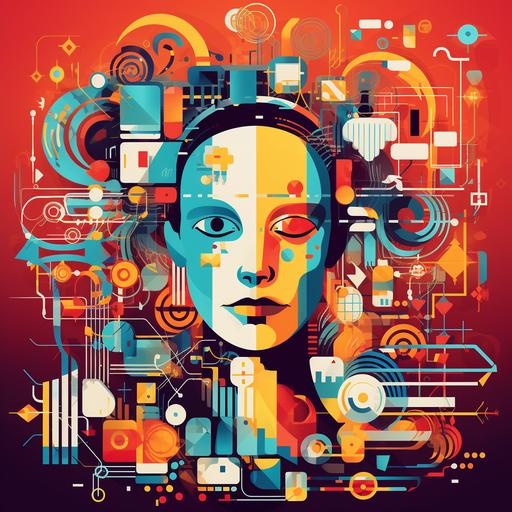 Imagery: An eye-catching and visually appealing illustration that combines elements of technology, entrepreneurship, and creativity. For example, it could feature a stylized representation of a person using a laptop or mobile device, surrounded by futuristic elements like circuitry patterns, digital icons, and symbols of online business. Color Palette: A bold and vibrant color palette is used to make the picture design visually striking. Consider using a combination of contrasting colors, such as electric blue, neon green, and vibrant orange, to evoke a sense of energy and innovation. Typography: Use a modern and sleek font for the channel name or any key text included in the picture design. Ensure that the font is legible and complements the overall style and theme of the design. Composition: Create a well-balanced and dynamic composition that directs the viewer's attention towards the focal points of the design. Consider using diagonal lines or asymmetrical arrangements to add visual interest and create a sense of movement. Unique Branding: Incorporate the AI BanditS logo or an abbreviated version of it within the picture design to establish a cohesive brand identity. This helps viewers associate the picture with your channel. Call to Action: Include a clear and concise call to action within the picture design, such as 