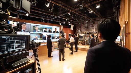 Imagine a special broadcast celebrating the 30th anniversary of Tulip Television Co., Ltd. (TUT), a revered TV station in Takaoka, Toyama, known for its affiliation with the Japan News Network (JNN) and its commitment to delivering quality programming to the residents of Toyama Prefecture. This scene unfolds at the station's headquarters in Toyama, Japan, where the history and evolution of Tulip Television are showcased through a series of interviews, documentaries, and special segments, highlighting its journey from its establishment on October 1, 1990, to its current status as a digital broadcast leader. The anniversary special features a behind-the-scenes look at Tulip Television's most popular shows, such as JNN Evening News Toyama, Happy Time, Hōdō Shin'ya-bin, and Pure Navi!, offering viewers insights into the making of these programs and the impact they have had on the local community. The broadcast includes interviews with key figures in the station's history, including founders, long-standing employees, and beloved on-air personalities, who share their memories and experiences of working at the station. Visuals for this special broadcast capture the vibrancy and energy of the station's work environment, with clips of the technical crew in action, editing rooms buzzing with activity, and lively discussions in the newsroom. The scene is interspersed with footage of the beautiful Toyama Prefecture, showcasing the region's culture, landscapes, and people that Tulip Television has served and represented over the years. This celebration not only commemorates the past three decades of broadcasting excellence but also looks forward to the future, with announcements of upcoming programming initiatives and technological advancements aimed at enhancing the viewer [...]